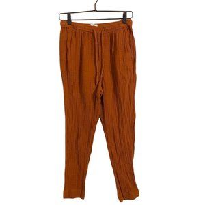 Lou & Grey Burnt Orange Lounge Pants Small